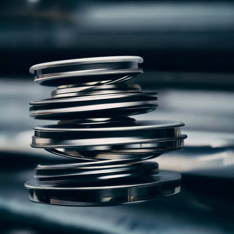 Reducing Shock Impact in Railway Components Using Stacked Disc Springs