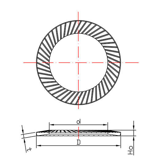 Serrated Safety Washers - Hegong Spring